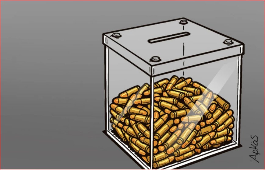 “Όπλισε¨πάλι ο Αρκάς με σκίτσο του εμπνευσμένο από Βορίζια για τη πολιτική