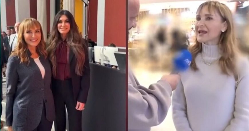 Μάρα Ζαχαρέα: «Η Κίμπερλι Γκιλφόιλ είναι πιο ωραία από κοντά, ψηλή, αδύνατη, με γόβα στιλέτο»