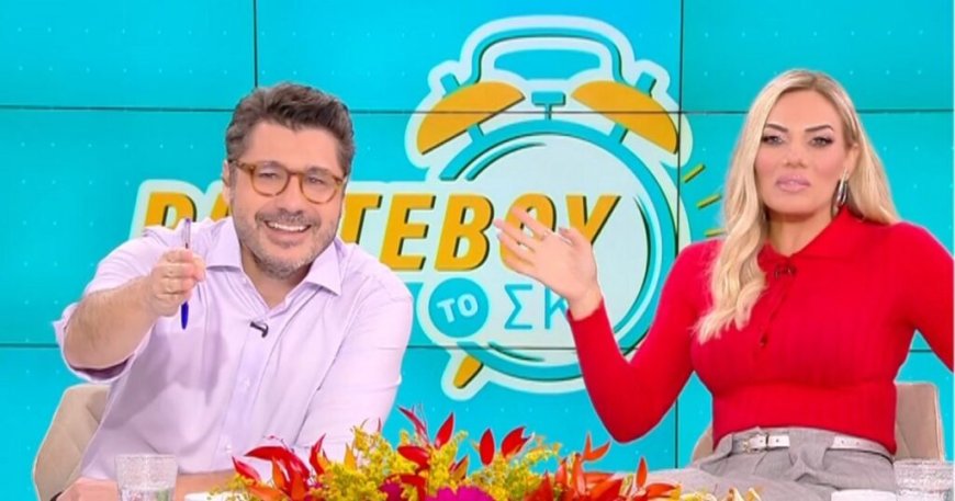 Λάμπρος Κωνσταντάρας: «Πρωινό ΣουΣου θυμάστε πέρυσι; Εμείς μείναμε ακόμα εδώ και βλέπεις την Ελένη Τσολάκη εκεί»