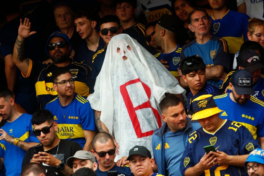 Μπόκα Τζούνιορς: Οπαδοί ντύθηκαν φαντάσματα