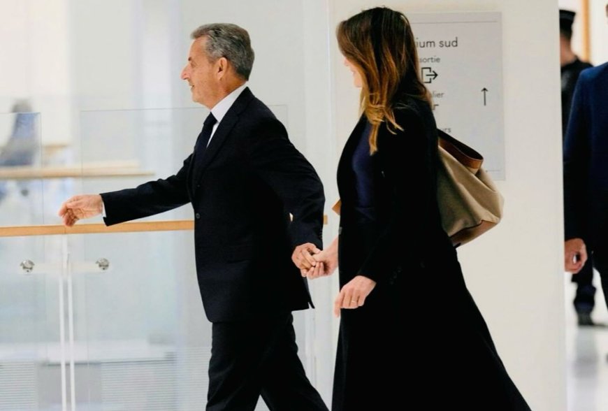 Νικολά Σαρκοζί: Γευμάτισε με τη σύζυγο του μία μέρα μετά την αποφυλάκισή του