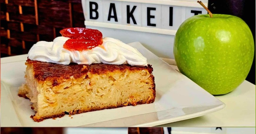 Σιροπιαστή Μηλόπιτα με Φύλλα Κρούστας!!!