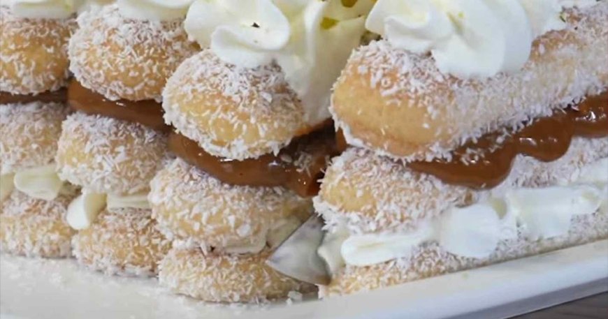 Γλυκό ψυγείου με σαβαγιάρ, χωρίς ψήσιμο και με απλά υλικά!!!