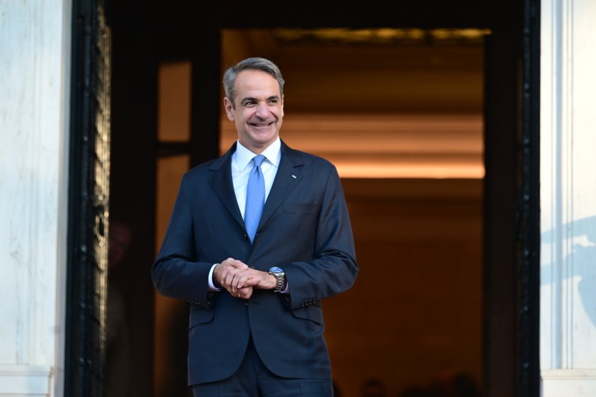 Τζόκοβιτς – Μητσοτάκης: Συνάντηση στο Μαξίμου