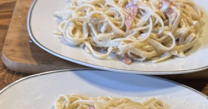 Καρμπονάρα αυθεντική πολύ γρήγορη και πολύ γευστική !!!