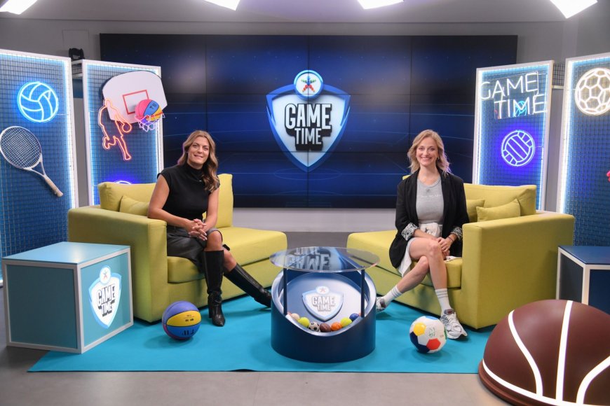 Η Λένα Δροσάκη στο ΟΠΑΠ Game Time κάνει challenge στην Αθηνά Οικονομάκου