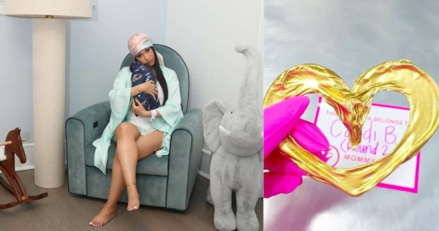 H Cardi B μετέτρεψε τον ομφάλιο λώρο του γιού της σε χρυσό μενταγιόν – Το κόστος και οι πρώτες φωτογραφίες με το νεογέννητο