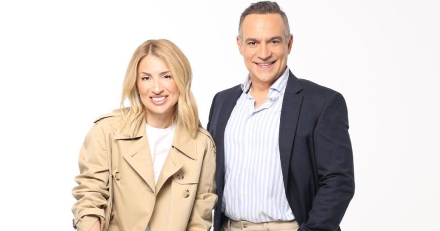 Νωρίς Νωρίς: Μαρία Ηλιάκη και Κρατερός Κατσούλης άλλαξαν πλατό και μπήκαν με τα πατίνια