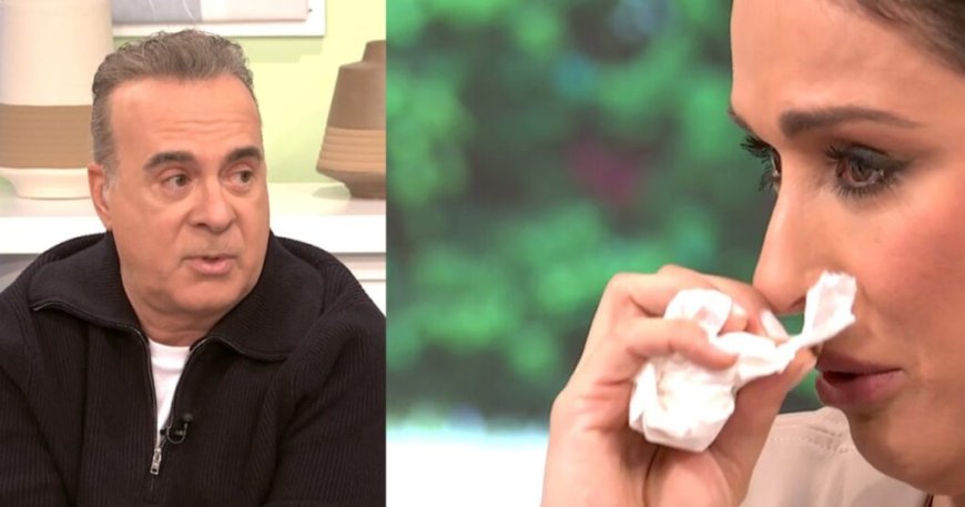 Κλάματα με λυγμούς στον αέρα για τη Χριστίνα Σάλτη – Φώτης Σεργουλόπουλος: «Αν θες, σταματάω εδώ την κουβέντα»