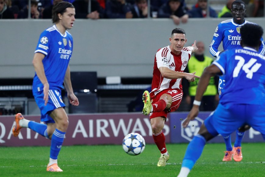 Ολυμπιακός – Ρεάλ Μαδρίτης, Champions League: Εξαιρετική εμφάνιση των ερυθρόλευκων κόντρα στον… διαστημικό Εμπαπε