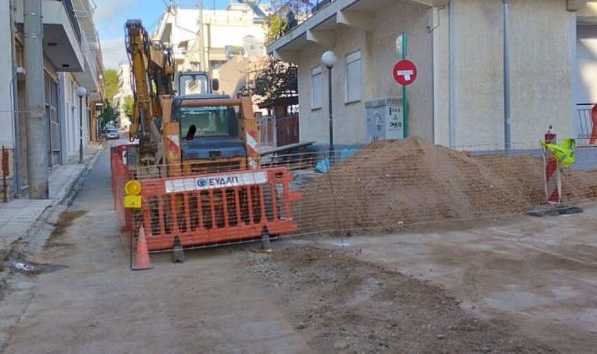 Ηράκλειο Αττικής: Εκτεταμένες παρεμβάσεις για νέο δίκτυο αποχέτευσης από την ΕΥΔΑΠ