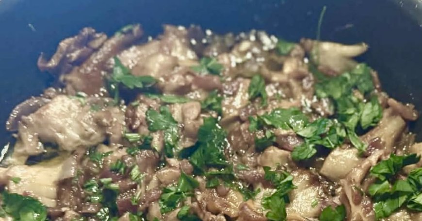 Μανιτάρια πλευρώτους τηγανιά !!!