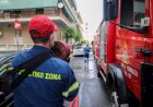 Θεσσαλονίκη: Φωτιά σε είσοδο πολυκατοικίας