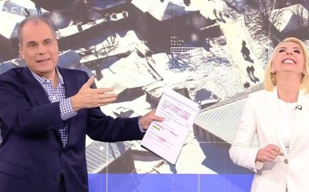 Νίκος Στραβελάκης σε Μίνα Καραμήτρου: «Από την Κάλλας στην Καλλιμάνη; Θα γίνουμε θέμα» – «Έχουμε πάρα πολύ χιούμορ»