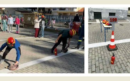 Κομοτηνή: Εκπαίδευση μαθητών σε θέματα πυροπροστασίας και πρόληψης
