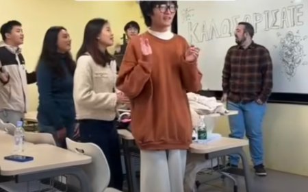 Κινέζοι φοιτητές ελληνικά: Το απίθανο βίντεο του Tik Tok
