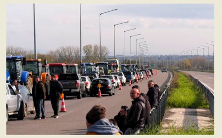 Κομοτηνή: Σε 24ωρη βάση πλέον το μπλόκο των αγροτών στην Εγνατία Οδό