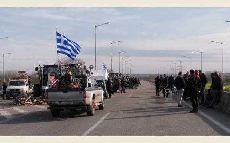Οι αγρότες της Ξάνθης άνοιξαν την Εγνατία στον κόμβο των Βαφέικων