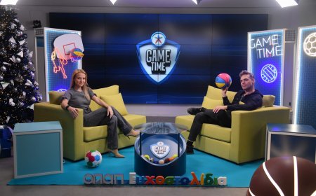 O Γιώργος Παπαγεωργίου στο Game Time στέλνει διπλά χαμόγελα στα παιδιά με τα Ευχοστολίδια του ΟΠΑΠ