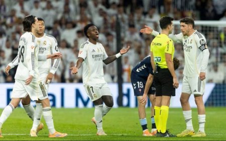 Ρεάλ Μαδρίτης – Θέλτα 0-2: Το ξέσπασμα των Μπέλιγχαμ, Βινίσιους και Ροντρίγκο προς τον διαιτητή