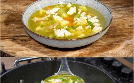 Η πιο εύκολη κ πεντανόστιμη ψαρόσουπα με απλά υλικά !!!