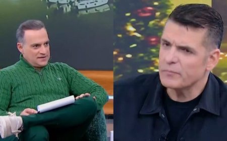 Χρίστος Αντωνιάδης: «Ανακάλυψα ότι υπάρχει η εκπομπή σας από την ώρα που με πήραν για να έρθω» – Κρατερός Κατσούλης: «Μη ζητάς συγγνώμη που το λες»