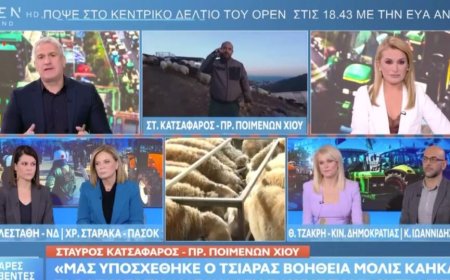 Σπύρος Χαριτάτος σε Αργύρη Ντινόπουλο: «Έλα κάτω να μου τα πεις αυτά» – Ο παρουσιαστής πέταξε έξαλλος το ακουστικό στον αέρα