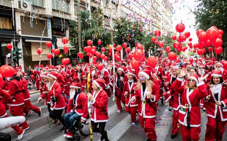 Athens Santa Run 2025 – Η μεγάλη γιορτή αθλητισμού και Χριστουγέννων στην Αθήνα