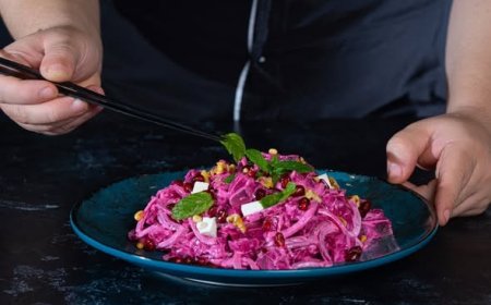 Αυτή η Γιορτινή Σαλάτα με παντζάρι και καρύδια είναι μοναδική!!!