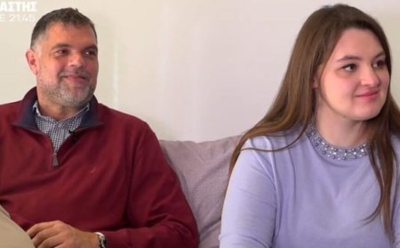 Δημήτρης Παπανικολάου: «Η αρχική διάγνωση ήταν πως η Άρια μπορεί να μη μιλήσει ποτέ κανονικά, σήμερα μιλάει τρεις ξένες γλώσσες»