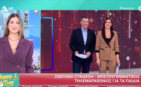 Happy Day και Καλημέρα Ελλάδα σε ζωντανή σύνδεση – Παναγιώτης Στάθης: «Έχει υψηλότατη τηλεθέαση η κυρία Τσιμτσιλή»
