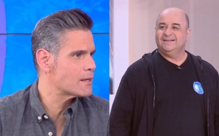 Δημήτρης Ουγγαρέζος – Μάρκος Σεφερλής: Η συνάντησή τους στο πλατό του Buongiorno