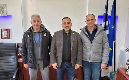 Εκπρόσωποι του συλλόγου ΠΑΣ Πρωταθλητών Κομοτηνής επισκέφθηκαν τον δήμαρχο Ιάσμου