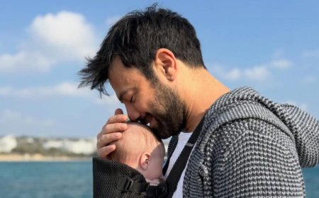 Αντρέας Γεωργίου: Η τρυφερή φωτογραφία με την τεσσάρων μηνών κόρη του