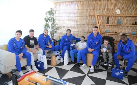 Τζόλης, Τετέι, Ρότα και Χατζηδιάκος έκαναν έκπληξη σε τρία παιδιά από το Make-A-Wish Ελλάδος (vid.)