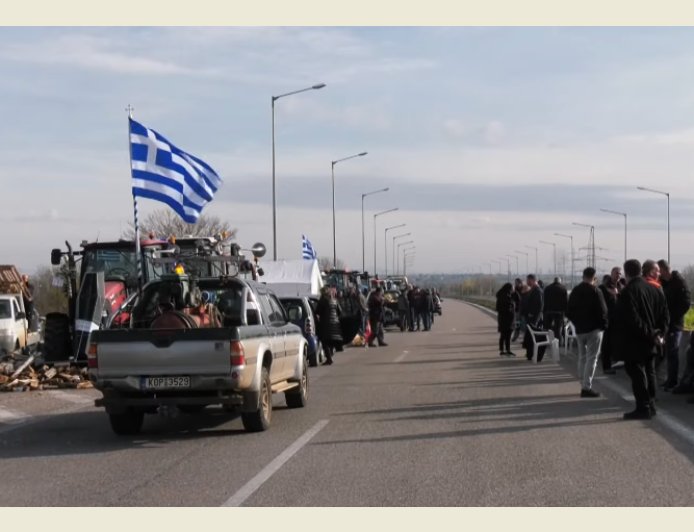 Αγροτικό μπλόκο Ξάνθης: Έως τις 17:00 κλειστή η Εγνατία Οδός