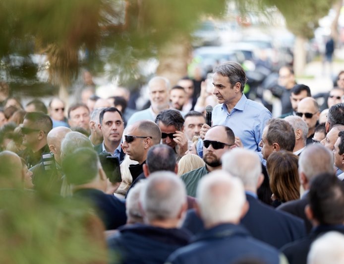 Μητσοτάκης από Μαρκόπουλο: «Οι αγρότες να έρθουν με προτάσεις – Η κυβέρνηση είναι έτοιμη για διάλογο»