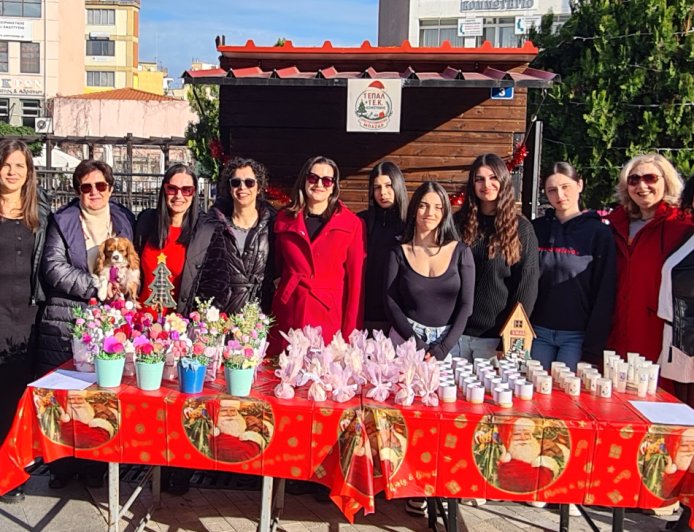 Κομοτηνή: Πέτυχε τον σκοπό του το Χριστουγεννιάτικο φιλανθρωπικό μπαζάρ του 1ου ΕΠΑΛ και του Εργαστηριακού Κέντρου