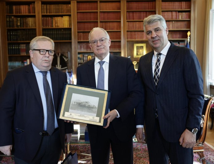 Τον Πρόεδρο της Δημοκρατίας επισκέφθηκαν ο Περιφερειάρχης ΑΜ-Θ και ο Αντιπεριφερειάρχης Καβάλας