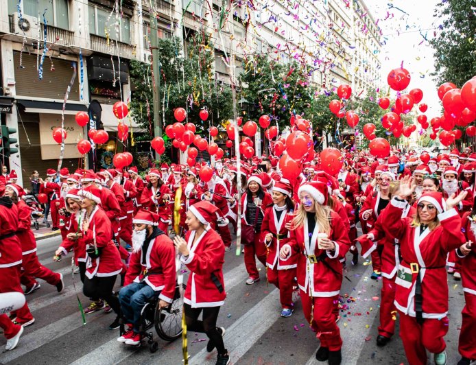 Athens Santa Run 2025 – Η μεγάλη γιορτή αθλητισμού και Χριστουγέννων στην Αθήνα