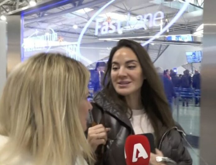 Ρία Ελληνίδου – Η αντίδρασή της σε ερώτηση για τον Δημήτρη Αλεξάνδρου: «Δεν έχουμε να πούμε κάτι, γεια σας»