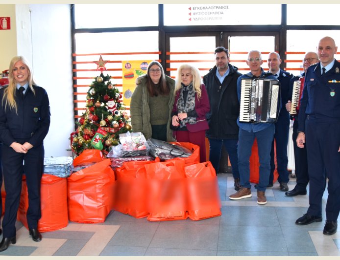 Φιλανθρωπική συγκέντρωση ειδών από τους Αστυνομικούς της Περιφέρειας Αν. Μακεδονίας-Θράκης