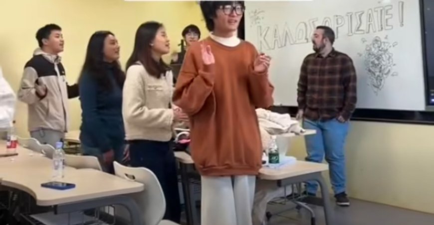 Κινέζοι φοιτητές ελληνικά: Το απίθανο βίντεο του Tik Tok