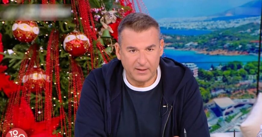 Γιώργος Λιάγκας: «Δεν μου αρέσει η εικόνα μου, θα ήθελα να είχα λιγότερα κιλά»