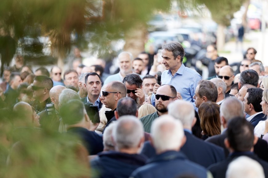 Μητσοτάκης από Μαρκόπουλο: «Οι αγρότες να έρθουν με προτάσεις – Η κυβέρνηση είναι έτοιμη για διάλογο»