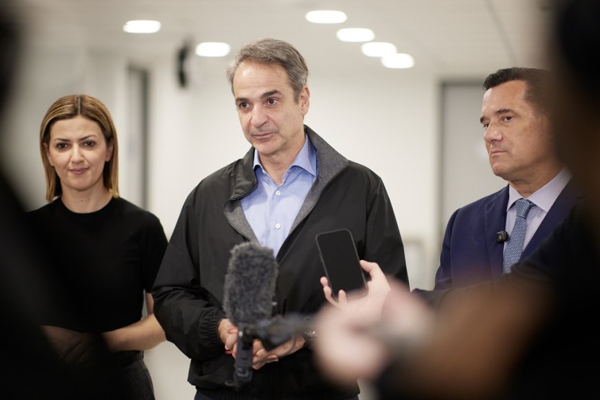 Μητσοτάκης Μαρκόπουλο: Στο ανακαινισμένο Κέντρο Υγείας ο πρωθυπουργός