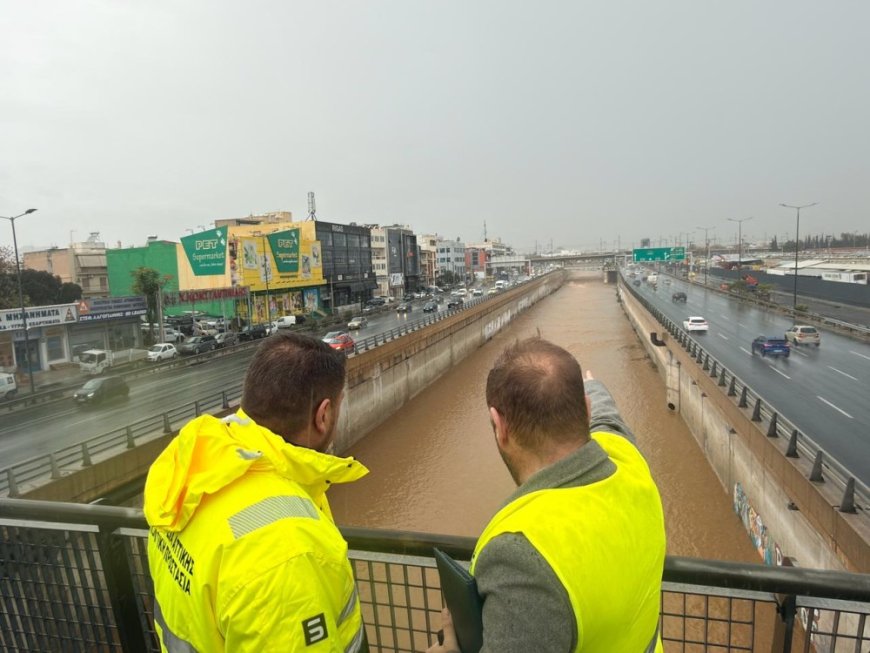 Χαρδαλιάς: «Παρά τις δεκαετίες αστοχιών, η Αττική άντεξε – Κρίσιμη η συνέχεια στα αντιπλημμυρικά έργα»