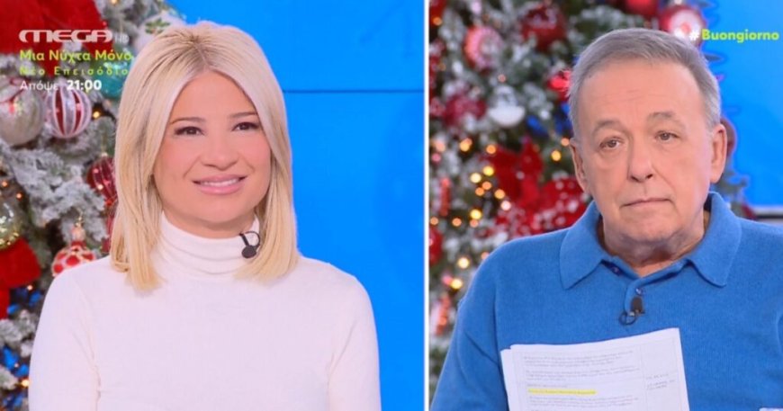 Ανδρέας Μικρούτσικος σε Φαίη Σκορδά: «Παντρεύτηκες τον Λιάγκα και μ’ έφαγε η μαρμάγκα» – Αμηχανία στο πλατό