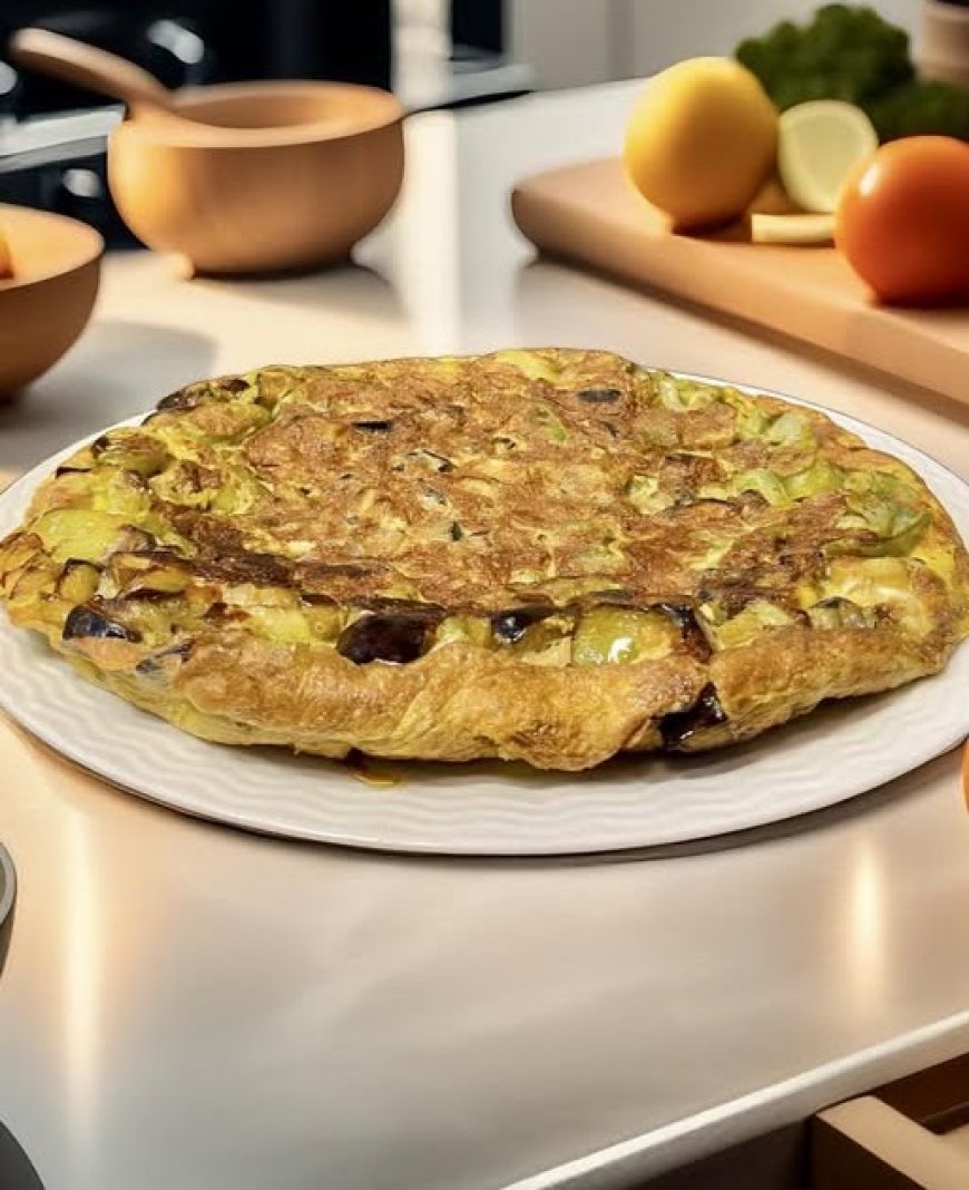 Ομελέτα… Πλήρες Γεύμα! Με Πιπεριά & Μελιτζάνα 🔥