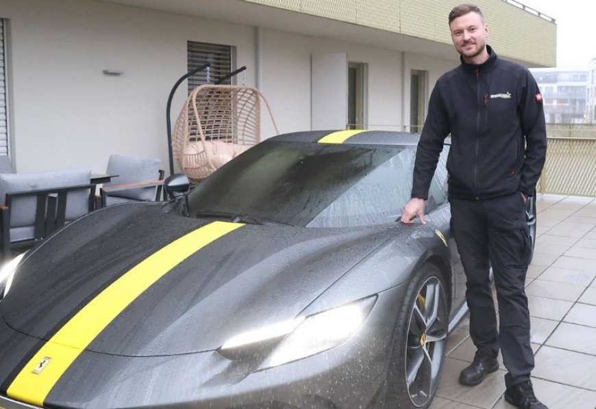 Αυστρία Ferrari: Επιχειρηματίας πάρκαρε το πολυτελές του όχημα στο μπαλκόνι του